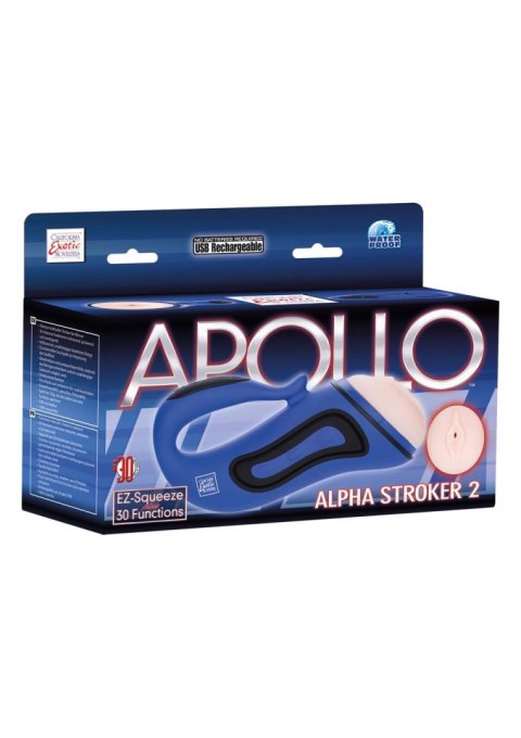 Masturbator-APOLLO ALPHA STROKER 2 BLUE