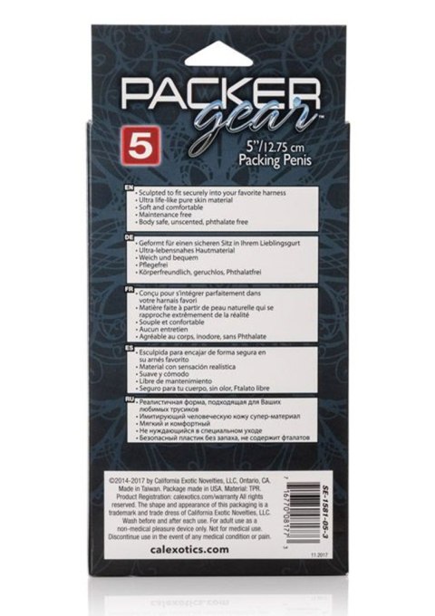 Lekko zgięte dildo realistyczny wygląd 12.75 cm