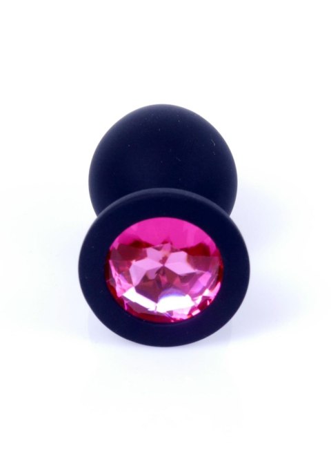 Mały korek analny plug ozdobny kryształek 3,5cm