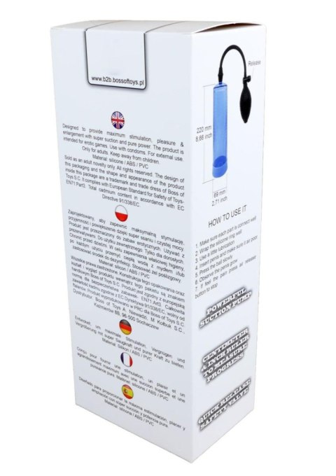 Pompka powiększająca silna erekcja powiększ mocno