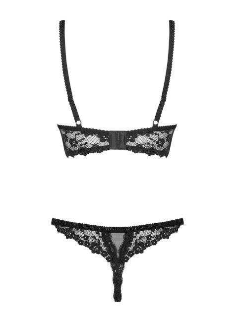 Wycięte stringi stanik sex komplet obsessive l/xl