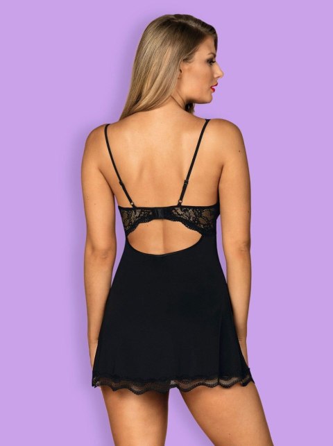 Komplet babydoll koszulka stringi obsessive l/xl