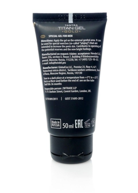 Titan gel powiększający penisa skuteczny pewny 50m