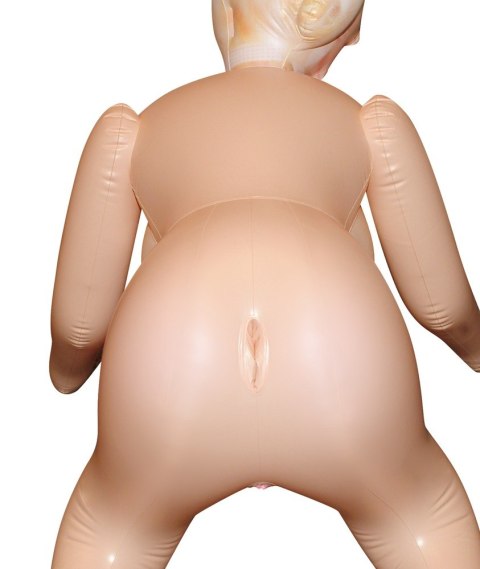 Lalka dmuchana erotyczna klęcząca 3 dziury otwory