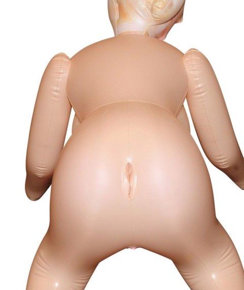 Lalka dmuchana erotyczna klęcząca 3 dziury otwory