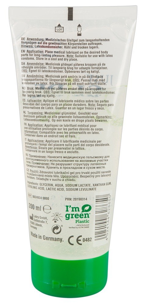 Lubrykant wegański wodny środek nawilżający 200ml