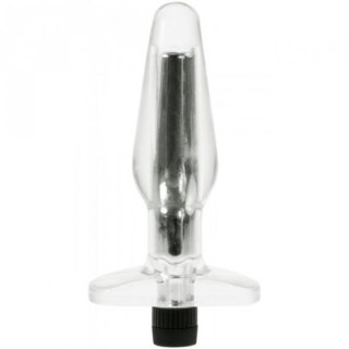 Korek analny stożkowy zatyczka stymulator wibracje