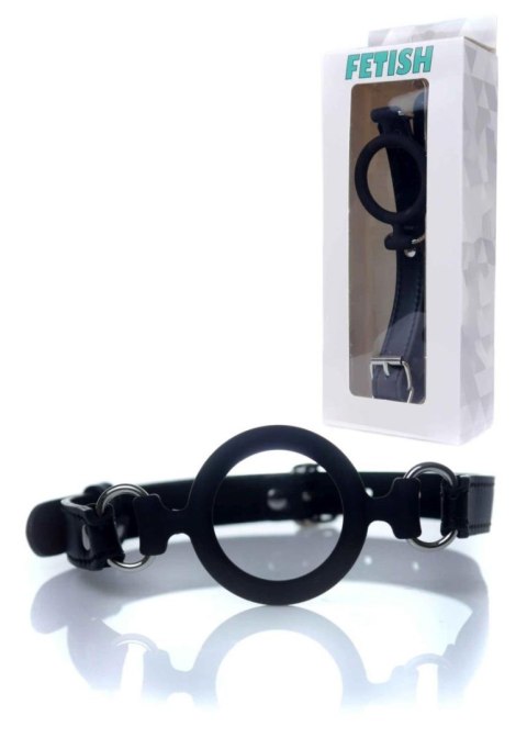 Knebel otwarty kółko pierścień bdsm bondage sex