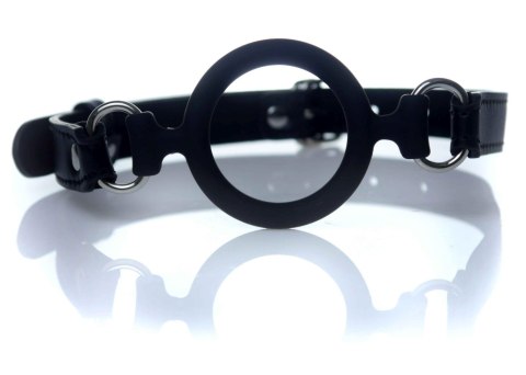 Knebel otwarty kółko pierścień bdsm bondage sex