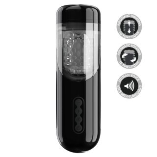 Masturbator sztuczna pochwa rotacja posuw dźwięki