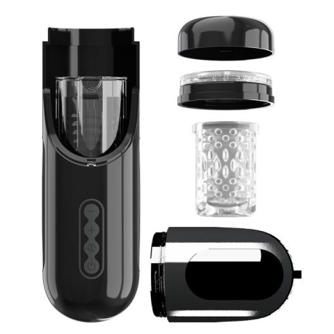 Masturbator sztuczna pochwa rotacja posuw dźwięki