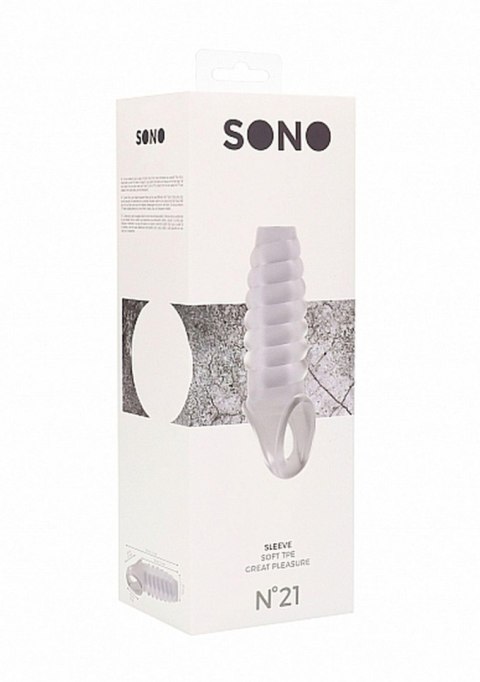 Nakładka na penisa z wypustkami powiększająca 20cm