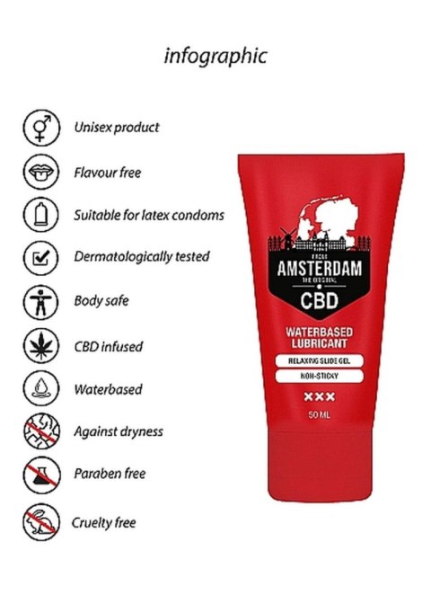Żel nawilżający lubrykant poślizgowy cbd sex 50 ml