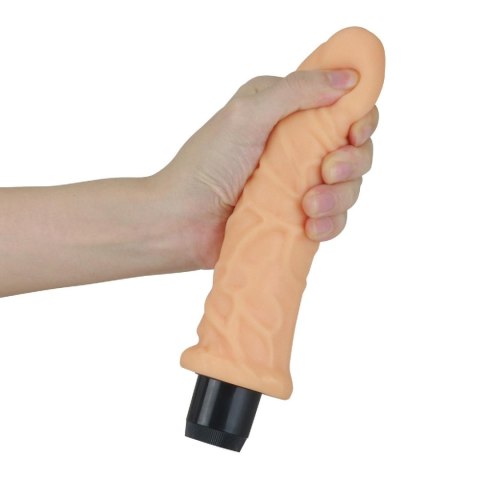 Wibrator naturalny żylasty penis z wibracją 20 cm