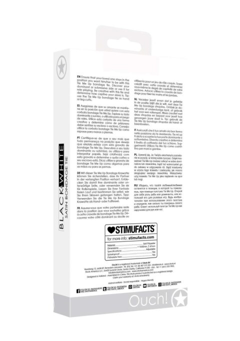 Wstążka satynowa do zniewolenia bondage BDSM