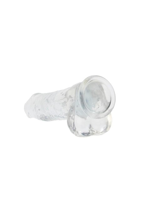 Duży przezroczysty żylasty penis grube dildo 24 cm