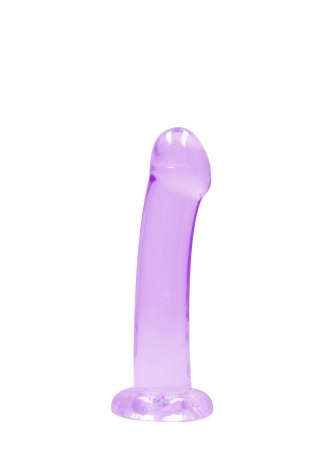 Proste sex dildo z główką i przyssawką penis 17 cm