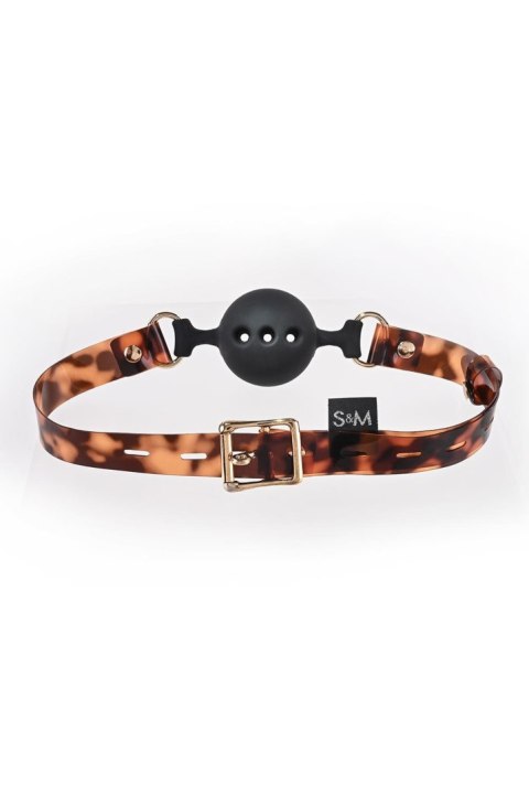 Knebel erotyczny kulka oddychający bezpieczny BDSM