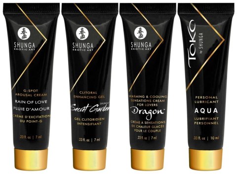 Zestaw olejków do masażu erotycznego z wibratorem