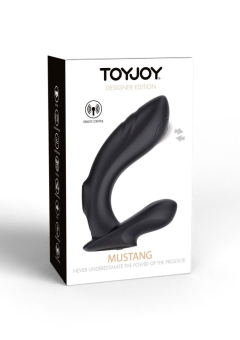 Masażer sex stymulator prostaty 10+5 trybów 12 cm