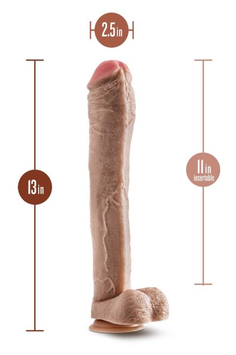 Ogromne duże grube dildo realistyczny penis 33cm