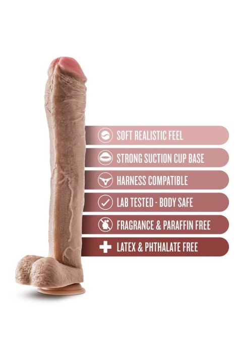 Ogromne duże grube dildo realistyczny penis 33cm
