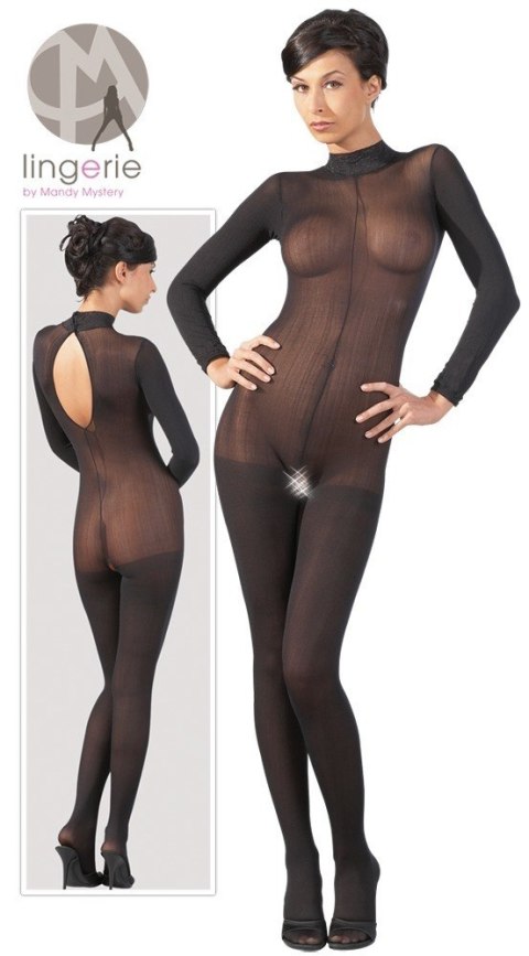 Catsuit bodystocking siateczka na całe ciało S/M