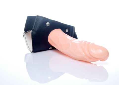 Penis na szelkach sex proteza pusta strapon 16cm