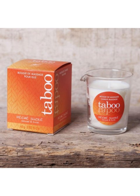 Świeca do masażu erotycznego zapachowa 60g owocowa
