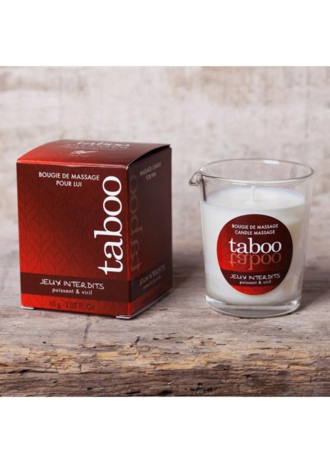 Świeca do masażu erotycznego zapachowa 60gr natura