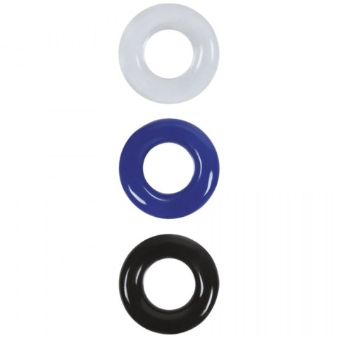 Zestaw 3 pierścienie erekcyjne na penisa jądra elastyczne