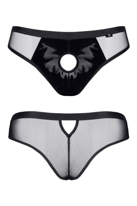 Majtki brazyliany z otworem - XL