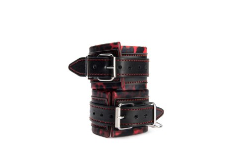 Kajdanki z gepardzim wzorem