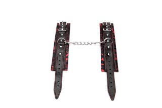 Kajdanki z gepardzim wzorem