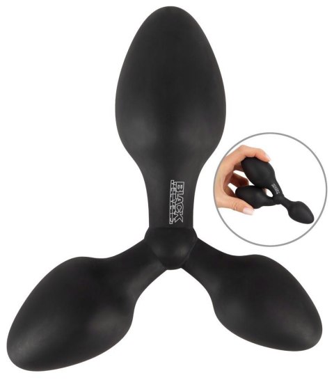 Black Velvets Triple Butt Plug