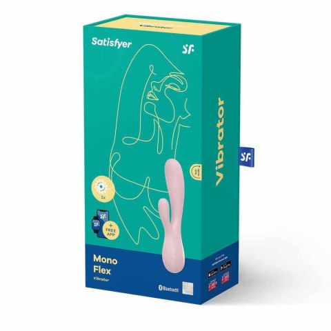 Wibrator króliczek aplikacja Satisfyer Mono Flex