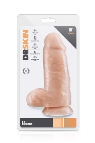 Gruby realistyczny penis dildo z przyssawką 25,5cm