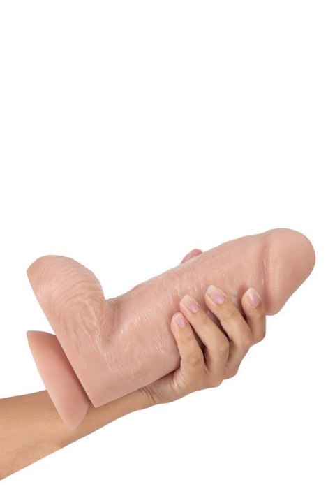 Gruby realistyczny penis dildo z przyssawką 25,5cm