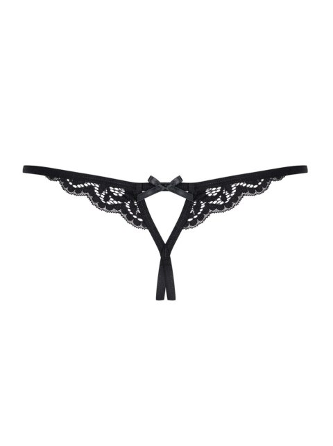 Erotyczne otwarte stringi koronkowe obsessive l/xl