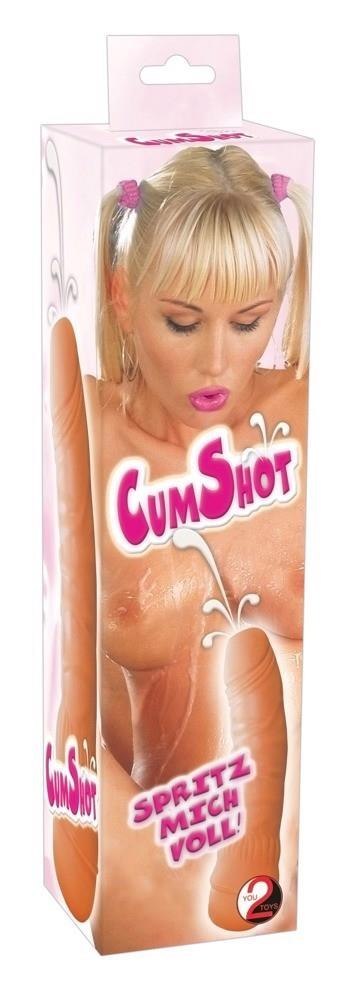 Penis z wytryskiem super realistyczne dildo 21cm