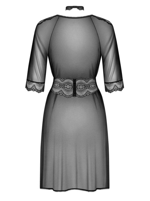 Prześwitujący peniuar sex szlafrok lucita s/m