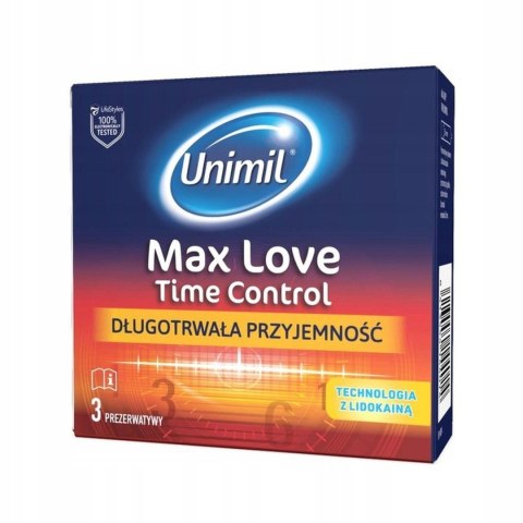 Prezerwatywy UNIMIL BOX 3 MAX LOVE
