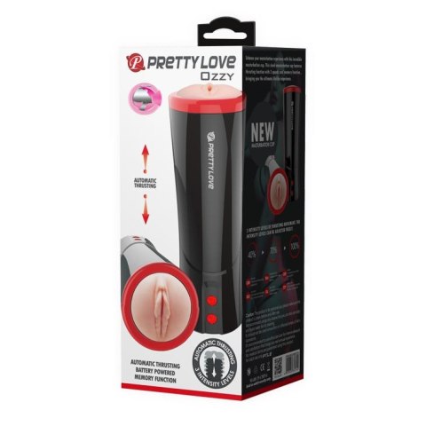 Masażer męski masturbator ruch posuwisty dźwięki