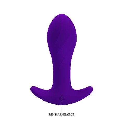 PRETTY LOVE - MORTON Anal Plug Massager 12 Functions USB