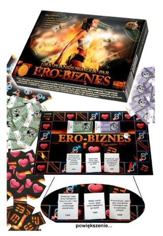 Gra planszowa erotyczna dla par rozpala ero biznes