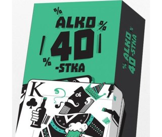 Gra karciana imprezowa pijacka urodziny alko 40