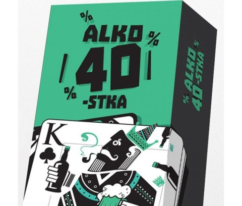 Gra karciana imprezowa pijacka urodziny alko 40