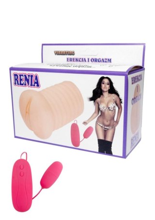 Wibrująca cipka z cyberskóry masturbator 12trybów